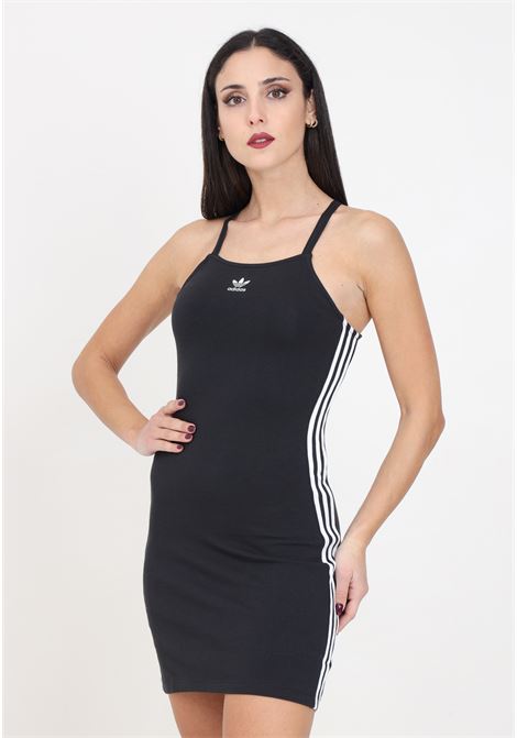 Short black 3-stripes women's dress ADIDAS ORIGINALS | IU2426.