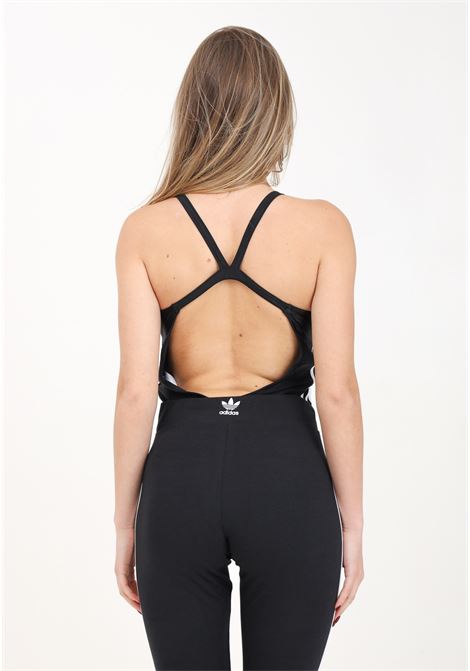 Black and white 3-stripes women's bodysuit ADIDAS ORIGINALS | Body | IU2430.