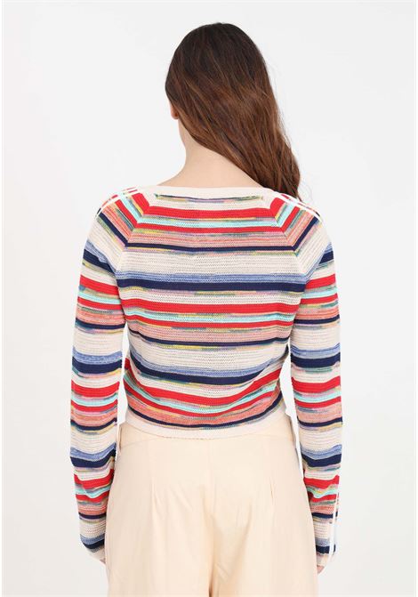 Kseniaschnaider knitted multicolor short women's cardigan ADIDAS ORIGINALS | IU2510.