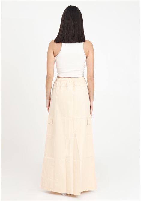 Premium essentials maxi beige women's long skirt ADIDAS ORIGINALS | IU2677.