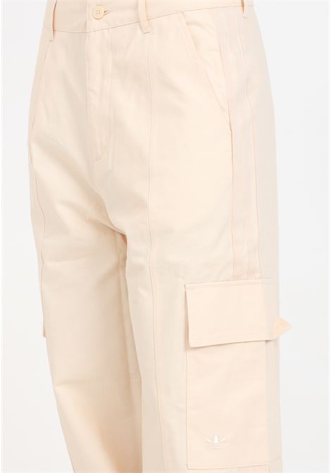 Pantaloni da donna beige premium essentials ripstop ADIDAS ORIGINALS | Pantaloni | IU2695.