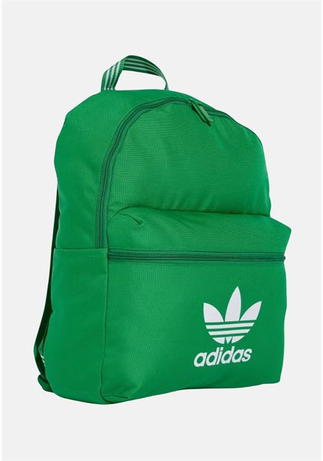 Adicolor green and white men's and women's backpack ADIDAS ORIGINALS | Backpacks | IW1781.