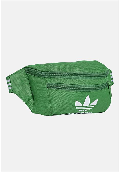 Adicolor classic green and white men's and women's bum bag ADIDAS ORIGINALS | Pouch | IW1783.