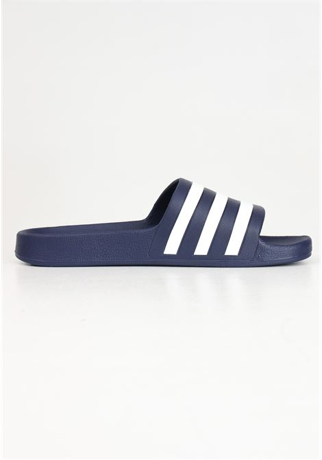 Adilette aqua blue and white men's slippers ADIDAS PERFORMANCE | Slippers | F35542.