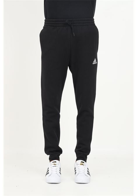Black men's sports trousers with logo embroidery ADIDAS PERFORMANCE | Pants | HL2236.