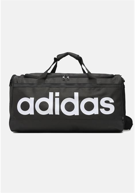 Sport bag Essentials Linear Medium nera per uomo e donna ADIDAS PERFORMANCE | Sport Bag | HT4743.