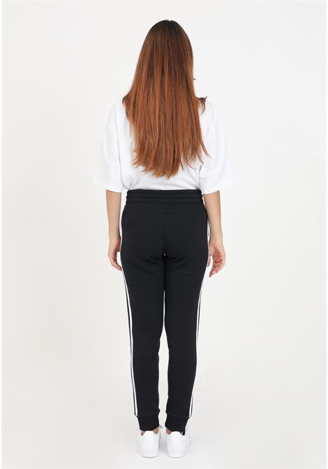 Pantalone sportivo Essentials 3-Stripes Fleece nero da donna ADIDAS PERFORMANCE | HZ5753.