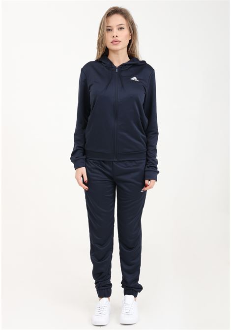 Linear blue and white women's tracksuit ADIDAS PERFORMANCE | Sport suits | IC3431.