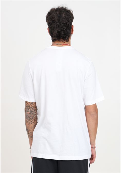 Essentials single jersey embroidered men's white t-shirt ADIDAS PERFORMANCE | T-shirt | IC9286.