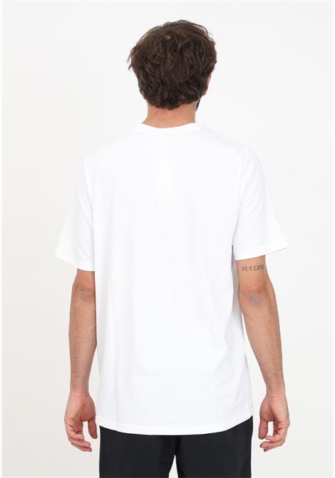 T-shirt bianca con maxi logo da uomo ADIDAS PERFORMANCE | T-shirt | IC9349.
