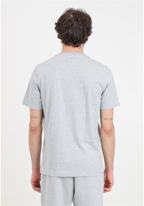 T-shirt da uomo grigia con maxi logo sul davanti ADIDAS PERFORMANCE | IC9350.
