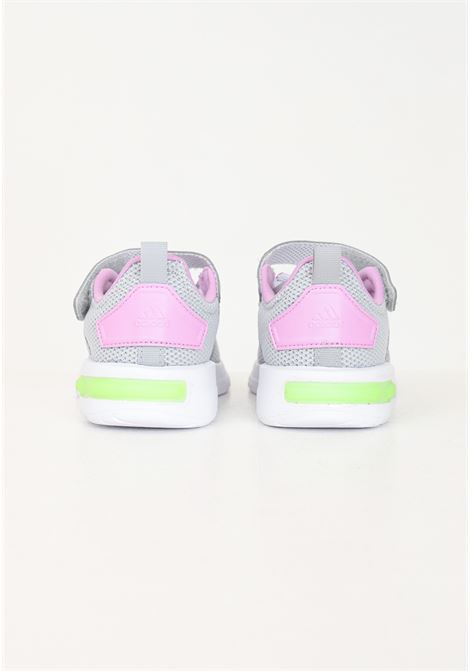 Sneakers neonato grigie rosa e verdi Racer tr23 el i ADIDAS PERFORMANCE | Sneakers | ID5959.