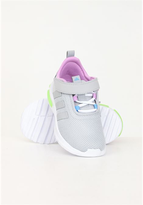 Gray pink and green baby sneakers Racer tr23 el i ADIDAS PERFORMANCE | ID5959.