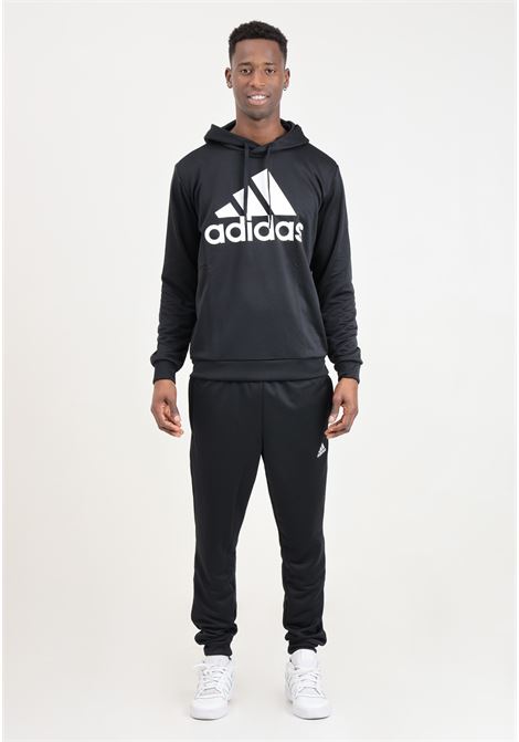 Black tracksuit for men Hoodie french terry sportswear ADIDAS PERFORMANCE | IP1610.