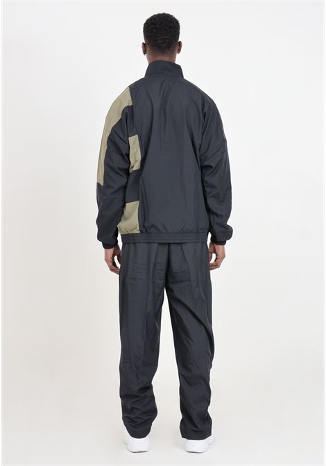 Tuta da uomo nera e verde con giacca con zip e pantaloni da jogging ADIDAS PERFORMANCE | Tute | IP1613.