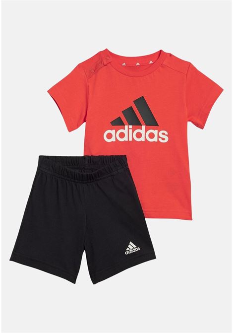 Red and black Essentials baby outfit ADIDAS PERFORMANCE |  | IQ4132.