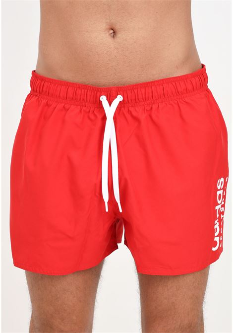 Essential logo clx red men's swim shorts ADIDAS PERFORMANCE | Beachwear | IR6224.
