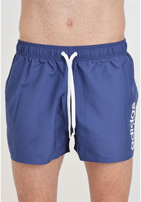 Shorts mare blu da uomo Essentials logo clx ADIDAS PERFORMANCE | IR6225.