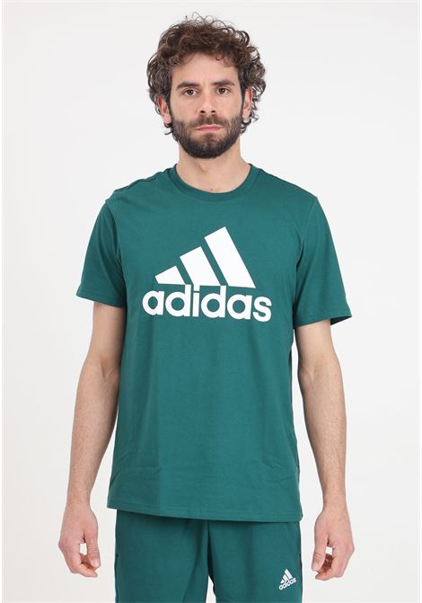 Big logo green men's t-shirt ADIDAS PERFORMANCE | IS1300.
