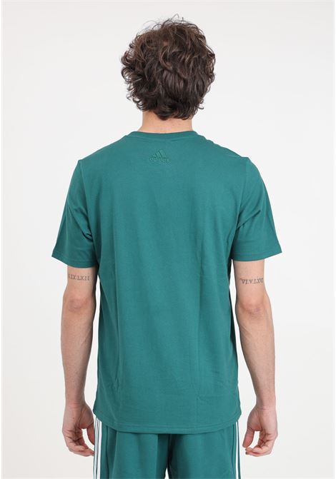 T-shirt da uomo verde Big logo ADIDAS PERFORMANCE | IS1300.