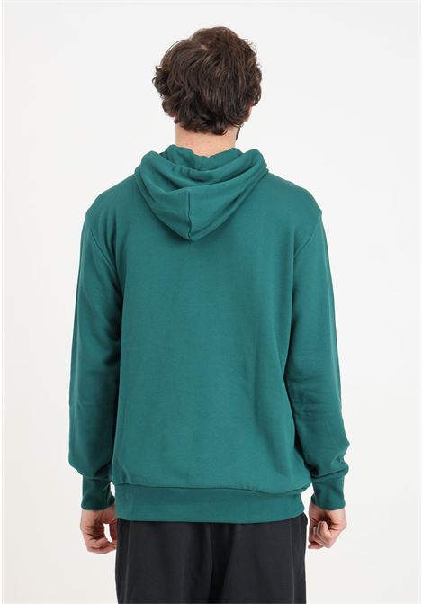 Essentials french terry big logo men's green sweatshirt ADIDAS PERFORMANCE | Hoodie | IS1354.