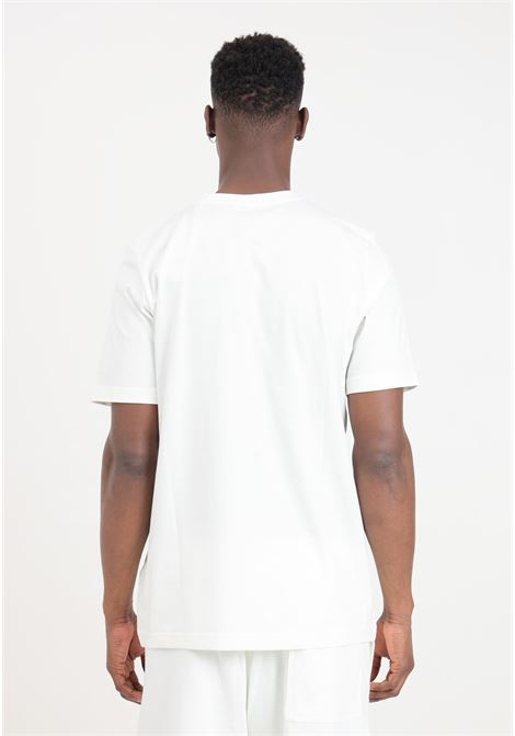 T-shirt da uomo bianca graphic print fleece tee ADIDAS PERFORMANCE | IS2010.