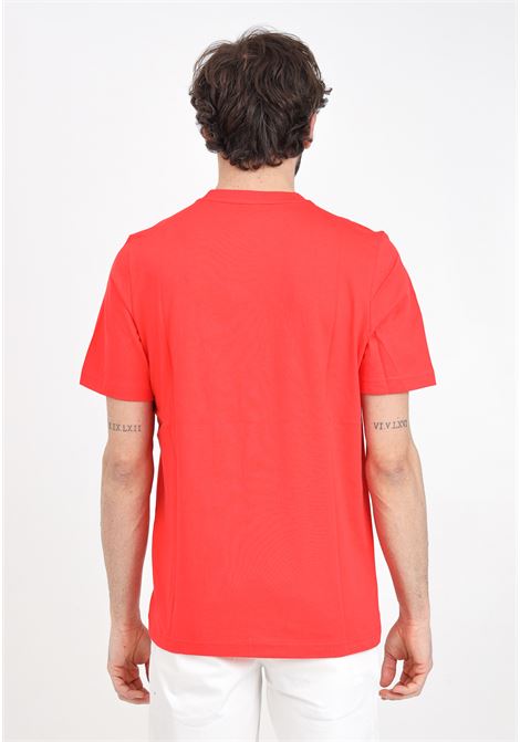 Red men's t-shirt Graphic print fleece tee ADIDAS PERFORMANCE | T-shirt | IS2013.