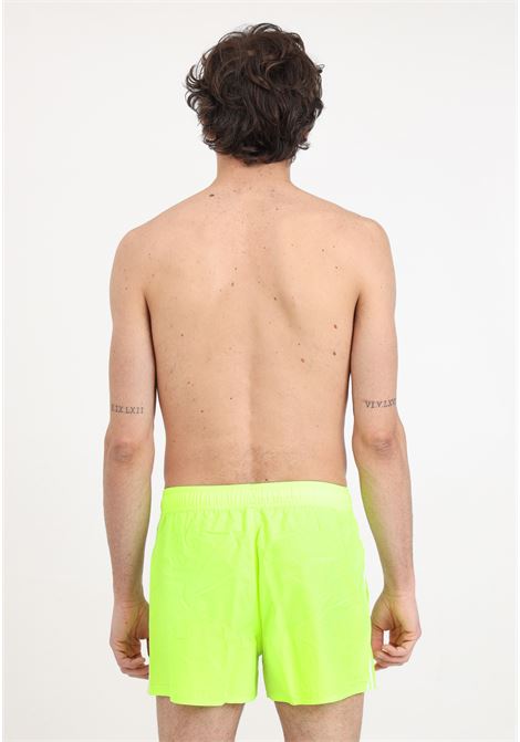 Fluo yellow men's swim shorts with 3 stripes clx ADIDAS PERFORMANCE | Beachwear | IS2054.