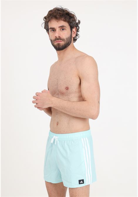 Water green men's swim shorts 3 stripes clx ADIDAS PERFORMANCE | Beachwear | IS2056.