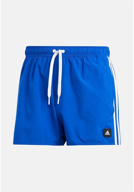 Shorts mare da uomo blu 3 stripes clx ADIDAS PERFORMANCE | Beachwear | IS2057.