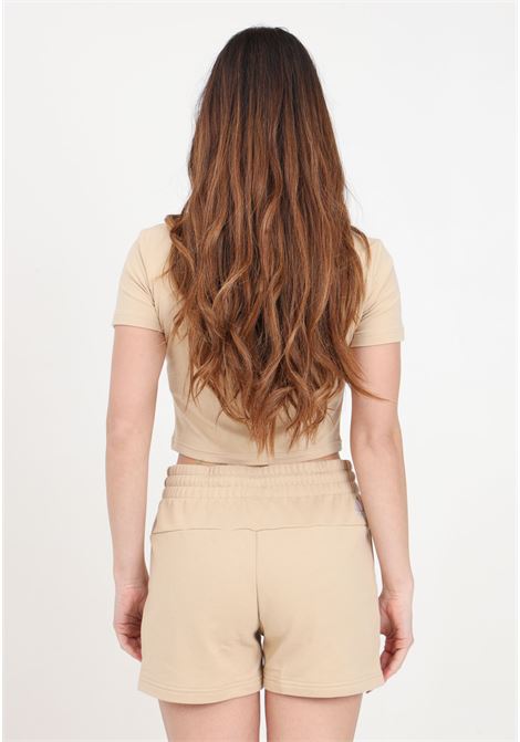 Shorts da donna beige W lin ft sho ADIDAS PERFORMANCE | Shorts | IS2079.