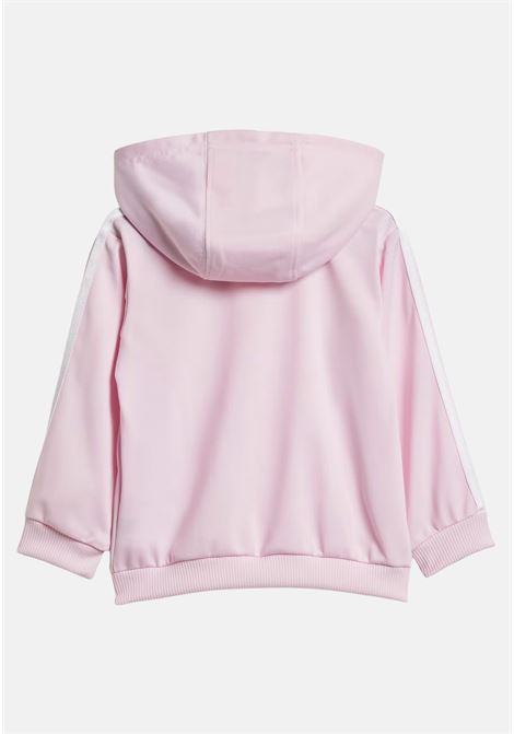 Tuta neonato rosa e blu Essentials shiny hooded track suit ADIDAS PERFORMANCE | Tute | IS2501.