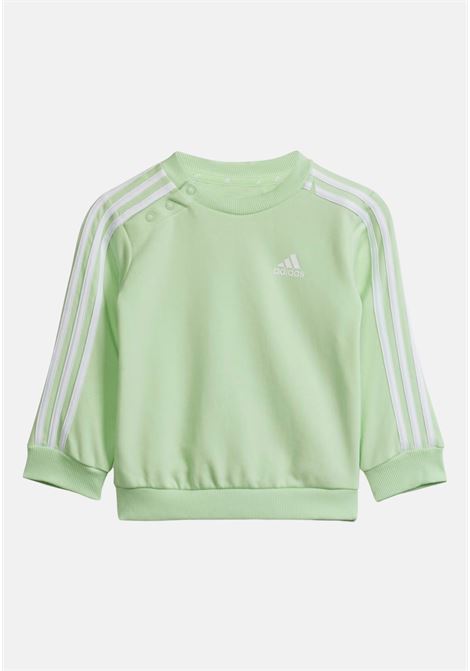 Green and blue Essentials 3-stripes baby tracksuit ADIDAS PERFORMANCE | IS2506.