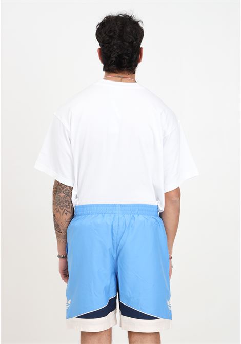 Shorts mare da uomo blu bianchi azzurri clrdo swim ADIDAS PERFORMANCE | Beachwear | IT8635.