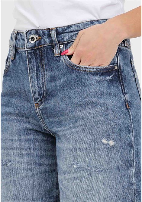 Jeans da donnna medium indigo j52 low rise relaxed ARMANI EXCHANGE | Jeans | 3DYJ52Y16GZ05EK