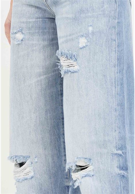 Jeans da donnna light indigo j52 low rise relaxed ARMANI EXCHANGE | Jeans | 3DYJ52Y16GZ05EL