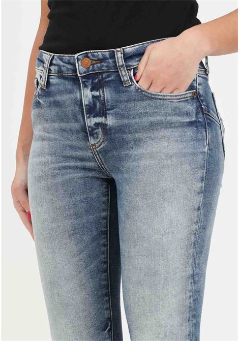 Jeans da donna indigo denim j69 super skinny lift-up mid rise ARMANI EXCHANGE | Jeans | 3DYJ69Y26DZ1500