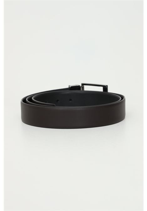 Cintura nera da uomo brand logo ARMANI EXCHANGE | Cinture | 951060CC23654120