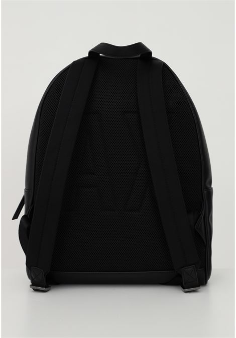 Black men's backpack with front logo ARMANI EXCHANGE | Backpacks | 952387CC83000020