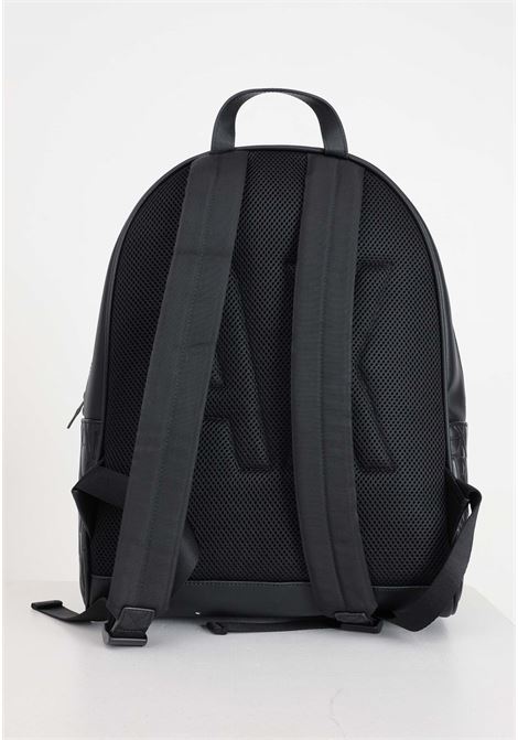 Black men's and women's backpack in ASV recycled material ARMANI EXCHANGE | 952510CC83800020