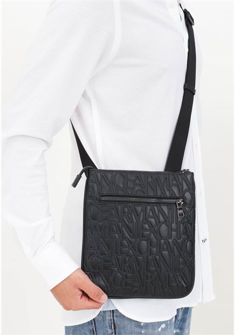 Black men's flat shoulder bag ARMANI EXCHANGE | Bags | 952526CC83800020