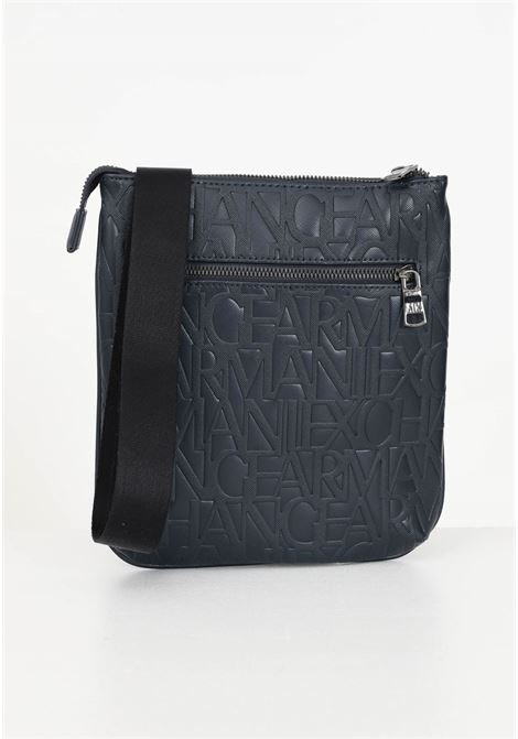 Dark blue men's flat shoulder bag ARMANI EXCHANGE | Bags | 952526CC83800035