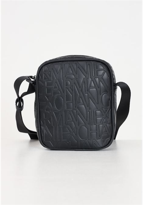 Men's shoulder bag with embossed allover logo ARMANI EXCHANGE | 952527CC83800020