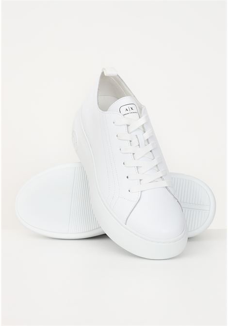 Sneakers chunky bianco da donna ARMANI EXCHANGE | XDX043XCC6400152