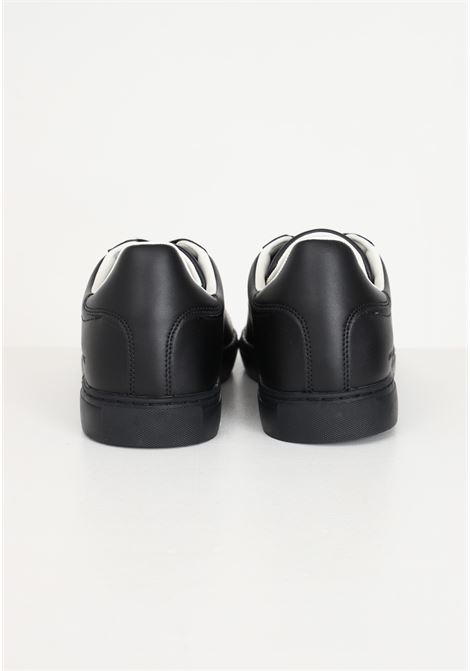 XUX001 black leather sneakers for men ARMANI EXCHANGE | XUX001XV093K001