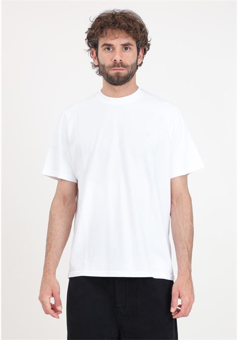 T-shirt da uomo bianca Teo back multi runner ARTE | T-shirt | SS24-024TWhite