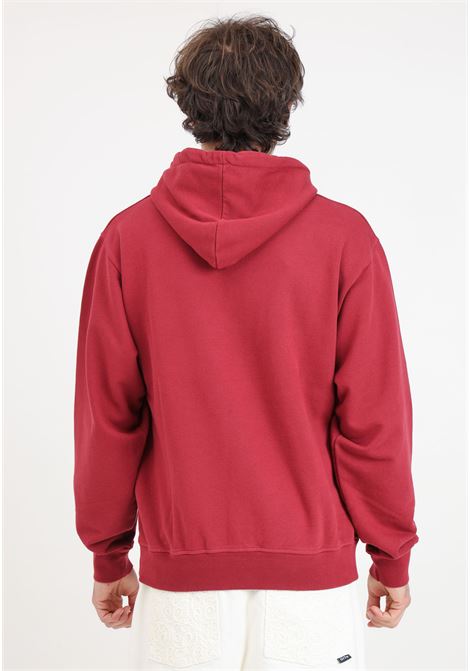 Hank small heart hoodie burgundy men's sweatshirt ARTE | SS24-051HBordeaux