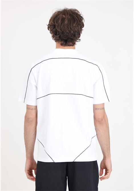 T-shirt da uomo bianca Trevor contrast ARTE | T-shirt | SS24-087TWhite