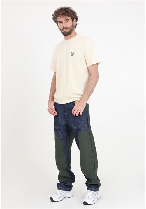 Jones multi pants denim and green men's jeans ARTE | SS24-110PDenim/Green