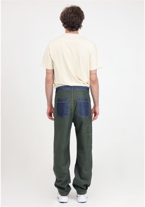 Jones multi pants denim and green men's jeans ARTE | Jeans | SS24-110PDenim/Green